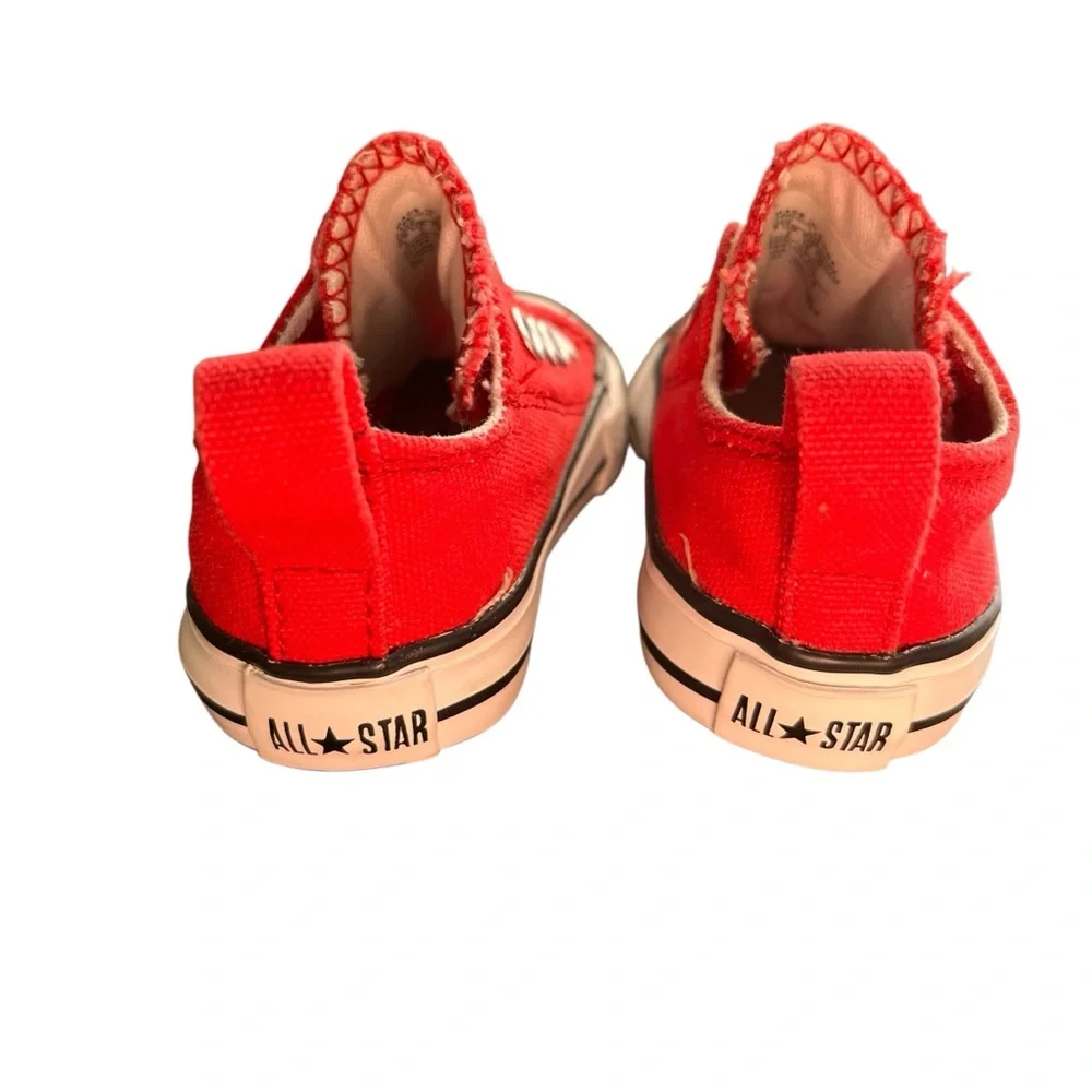 Converse‎ Kids Red Canvas Shoes infant 2.5